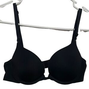Victoria’s Secret PINK 32A Black Campus Push Up Bra